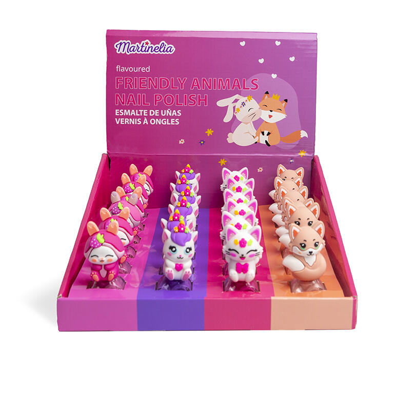 ESMALTE DE UÑAS FRIENDLY ANIMALS - ROSA