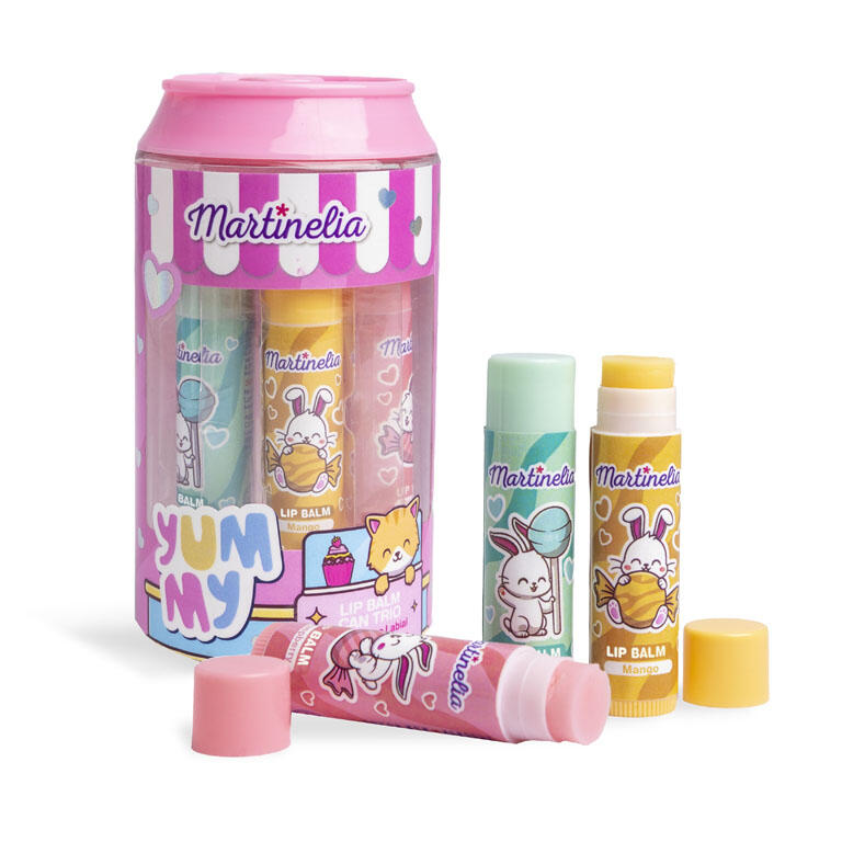 YUMMY LIP BALM TRIO LABIALES