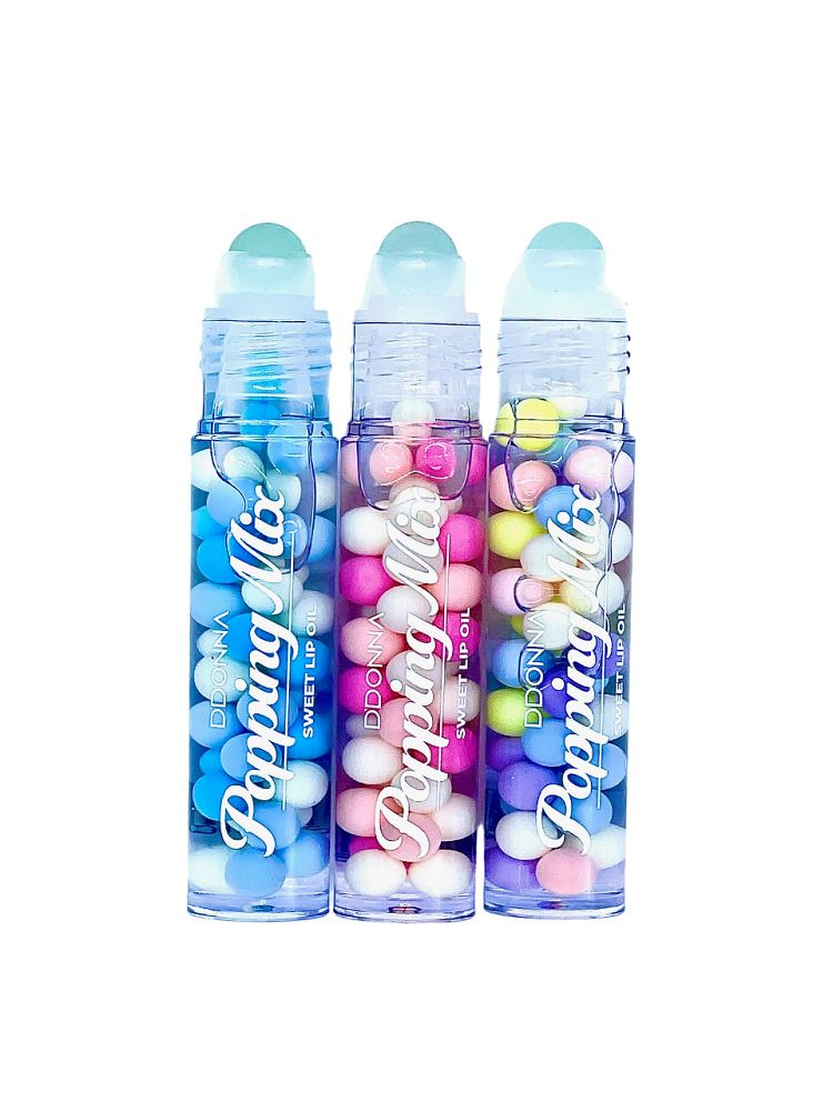 BRILLO DE LABIOS POPPING MIX ACEITE LABIAL DULCE