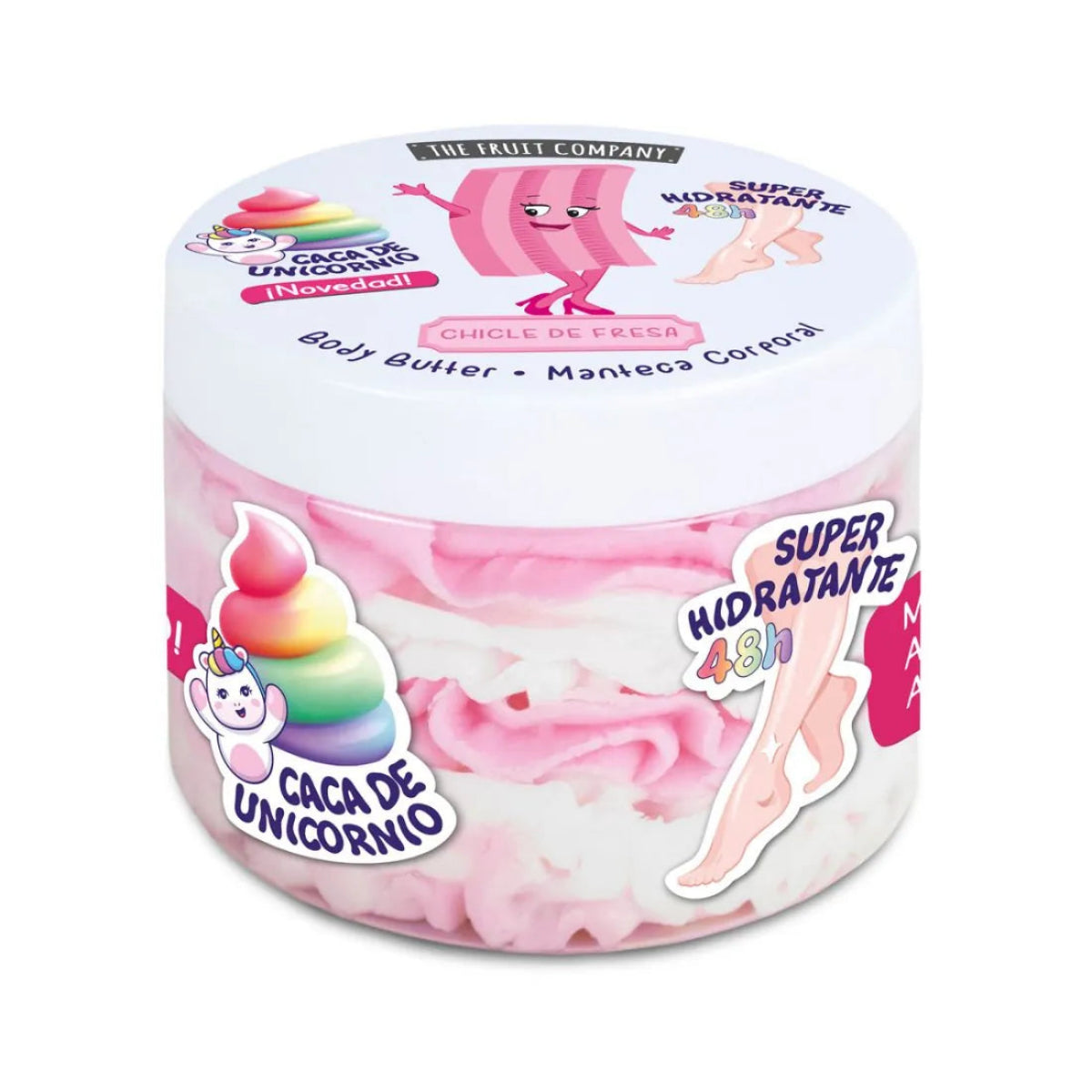 CACA DE UNICORNIO - CHICLE DE FRESA