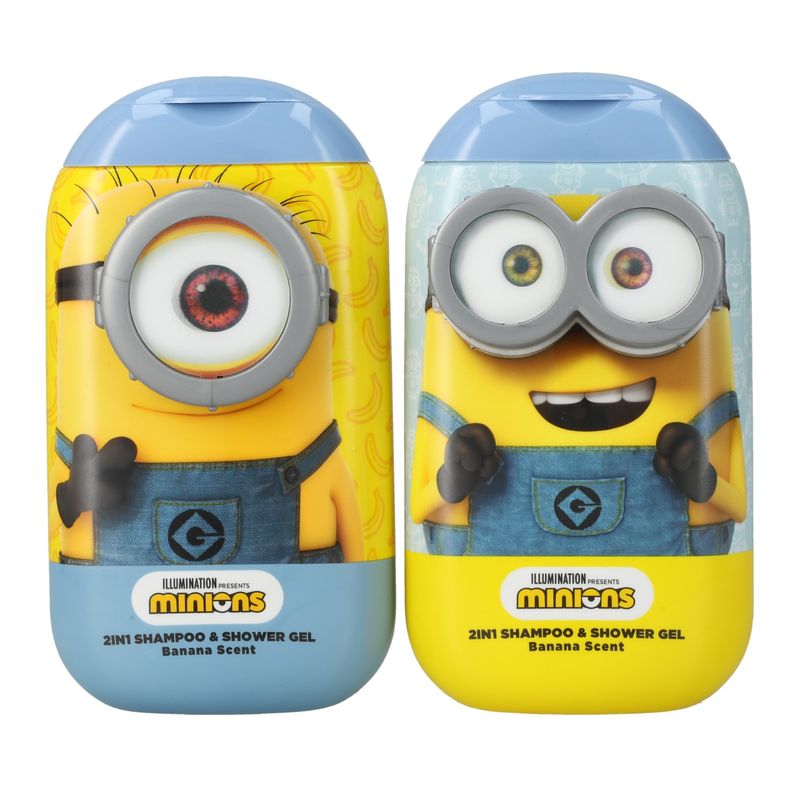 CHAMPU Y GEL MINIONS 2 EN 1