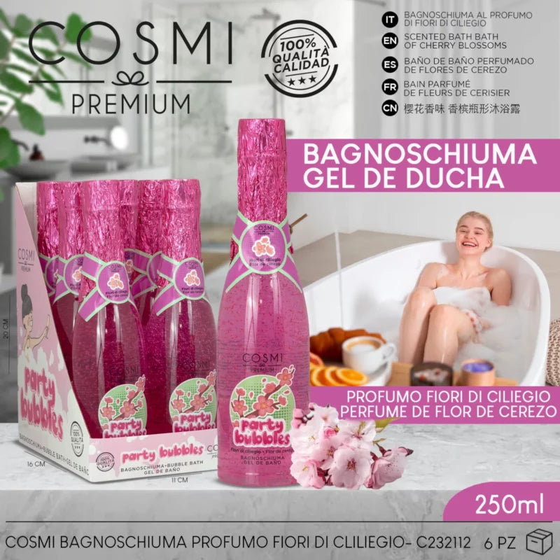 CHAMPAN ESPUMA DE BANO FLOR DE CEREZO
