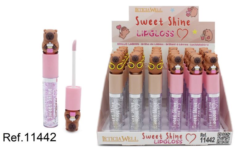 LIP GLOSS SWEET SHINE CAPIBARA