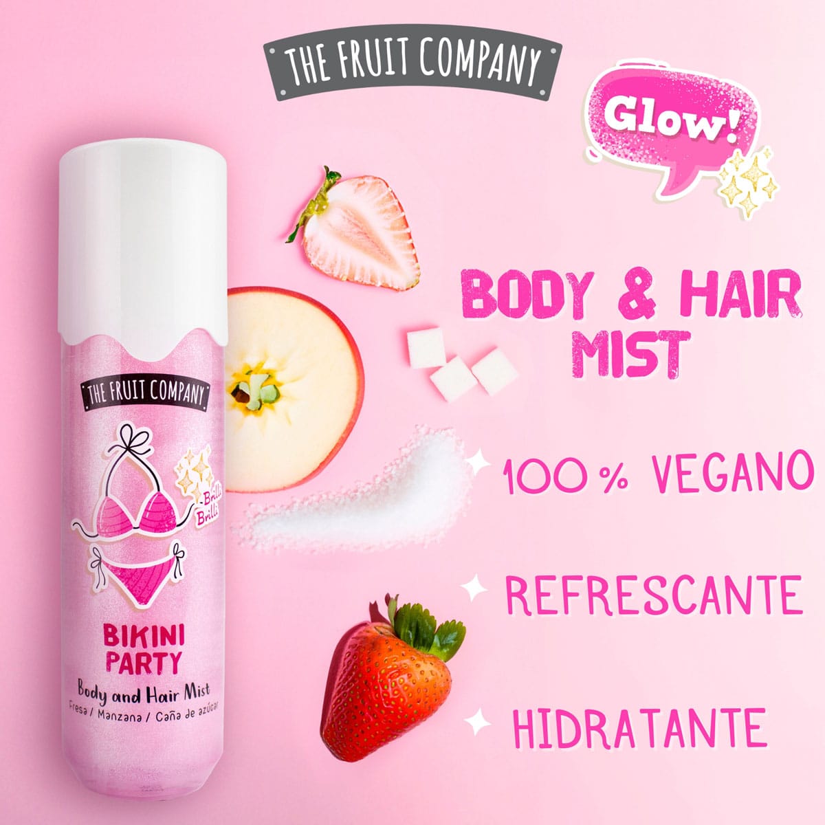 BODY AND HAIR MIST GLITTER BIKINI PARTY
