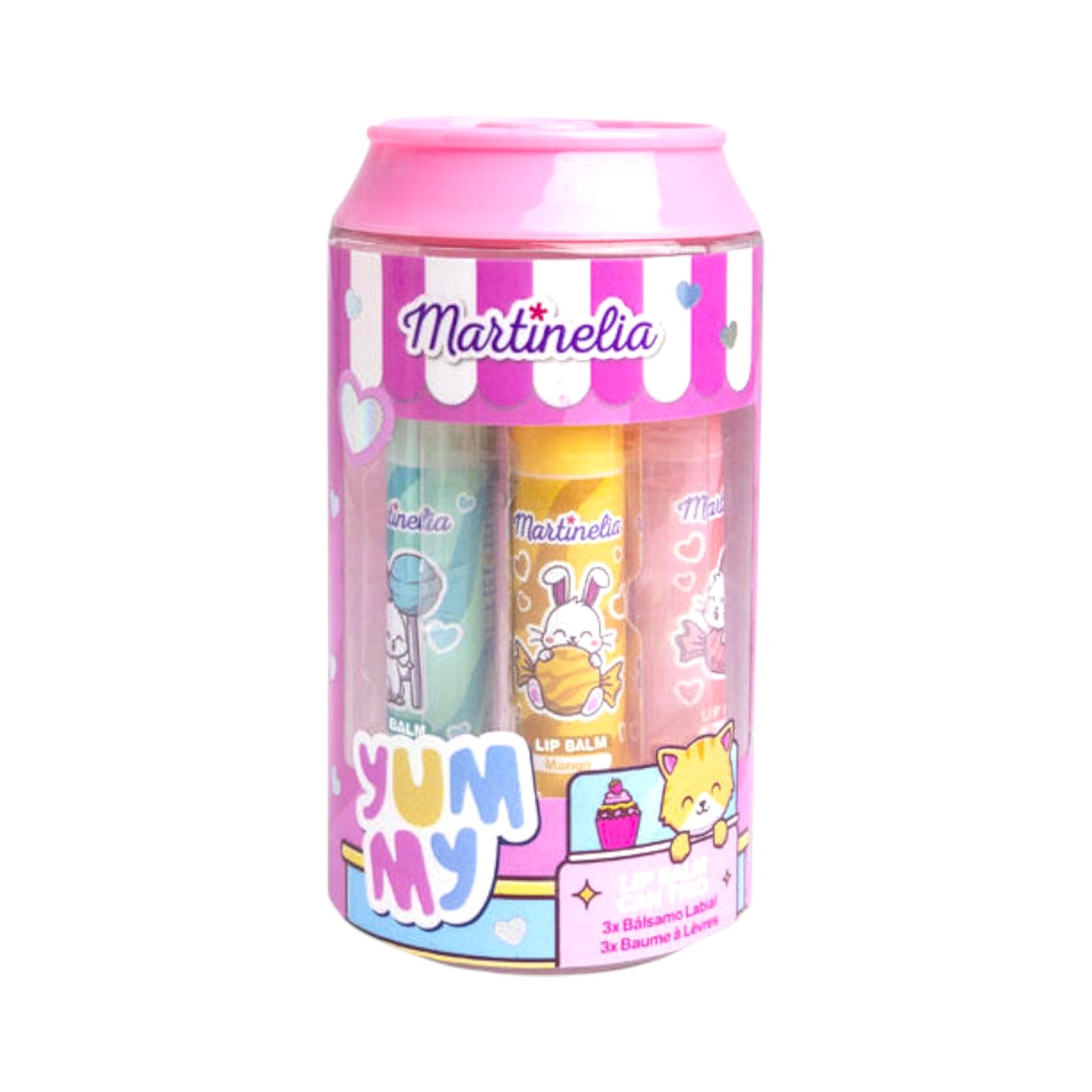 YUMMY LIP BALM TRIO LABIALES
