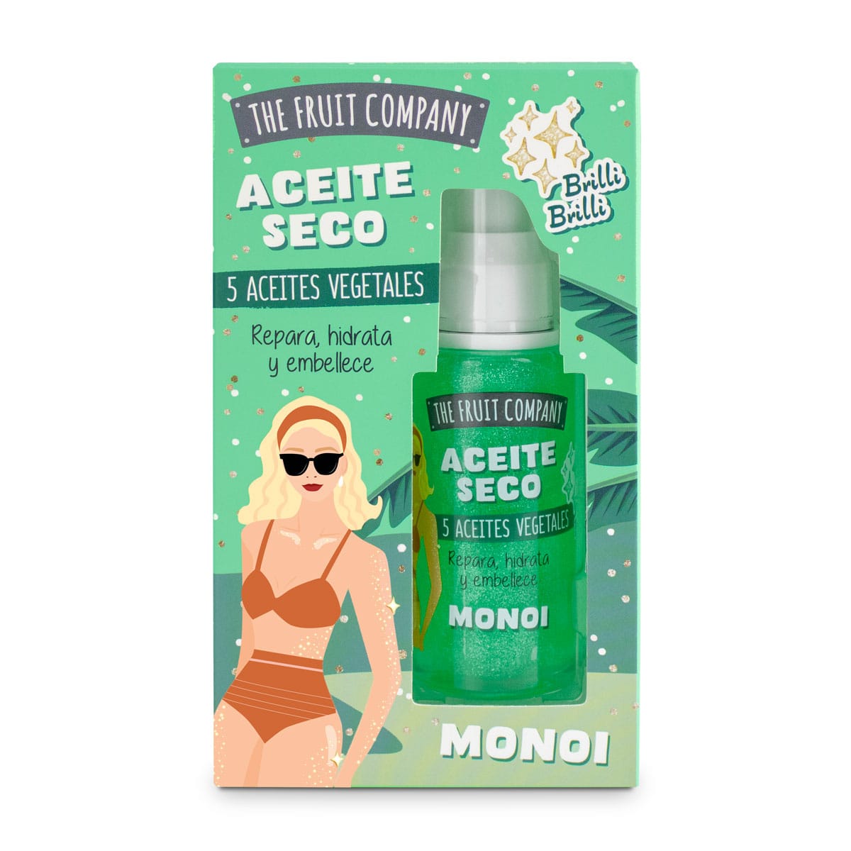 ACEITE SECO CORPORAL FROSTED PISTACHO THE FRUIT COMPANY