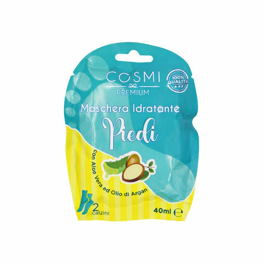MASCARILLA PIES ALOE Y ACEITE DE ARGAN COSMI