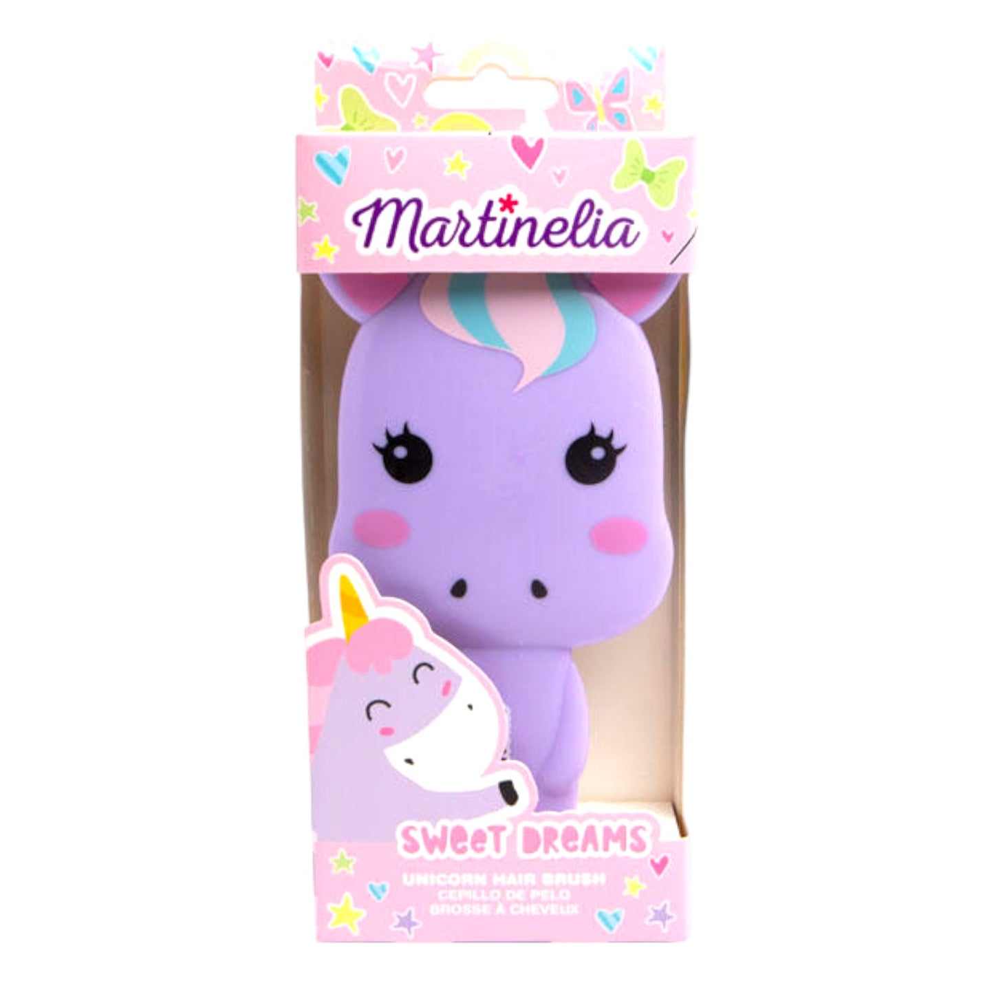 CEPILLO PARA EL PELO UNICORNIO - LILA