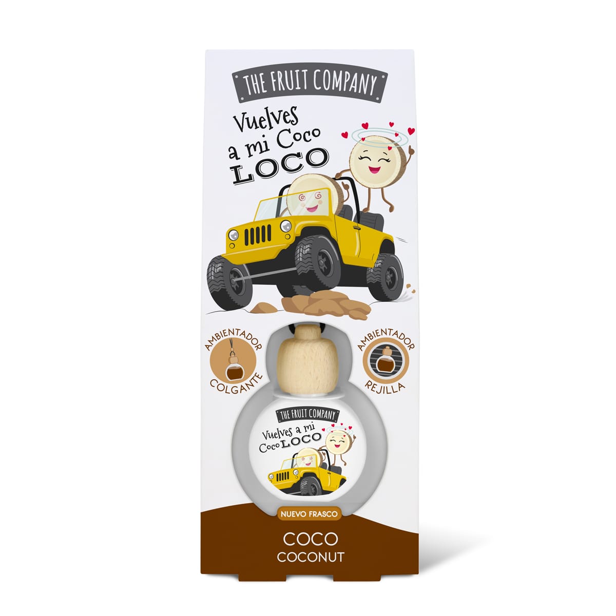 Ambientador de coche the Fruit Company