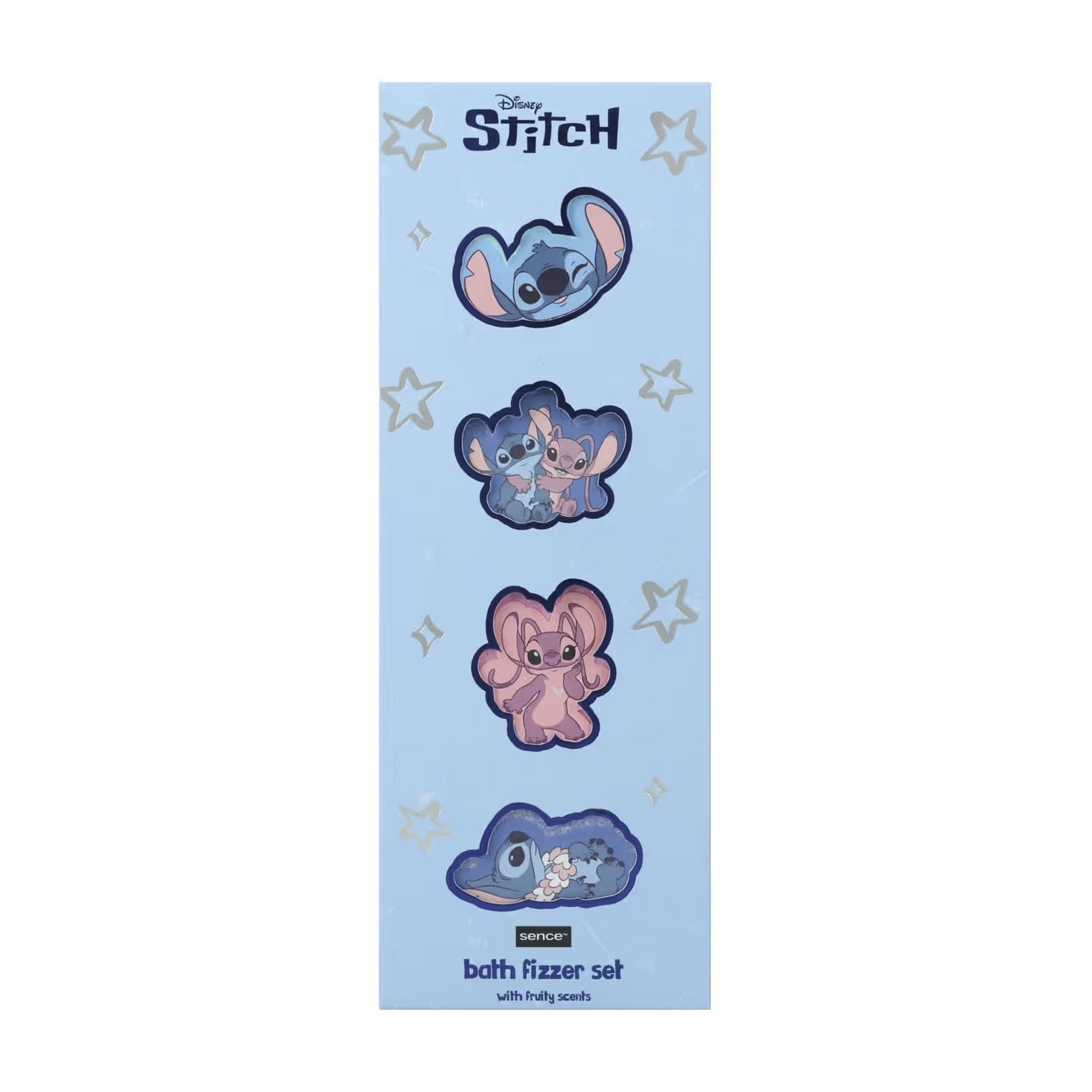 BOMBAS DE BAÑO STICH 4 PCS