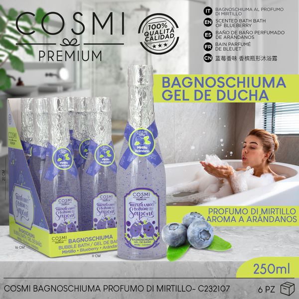 CHAMPAN ESPUMA DE BAÑO ARANDANOS