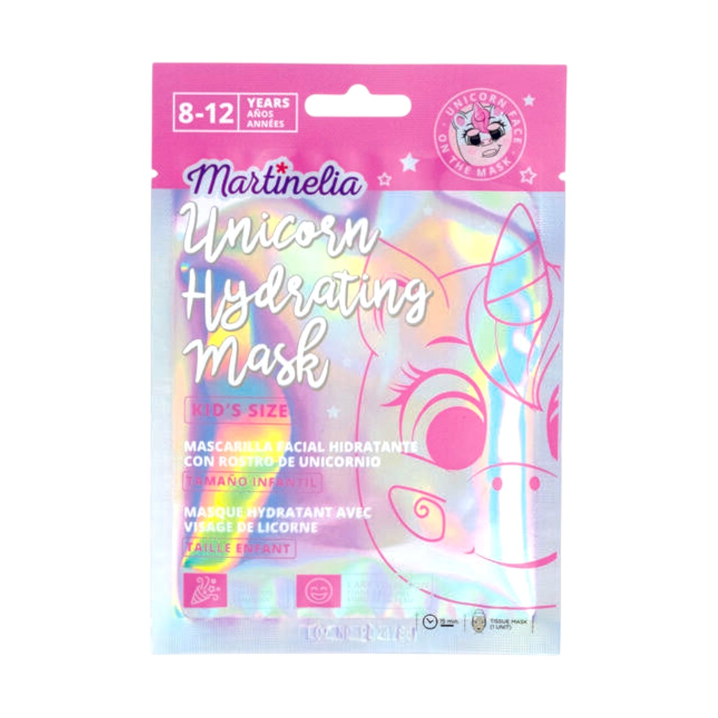 MASCARILLA FACIAL HIDRATANTE UNICORNIO