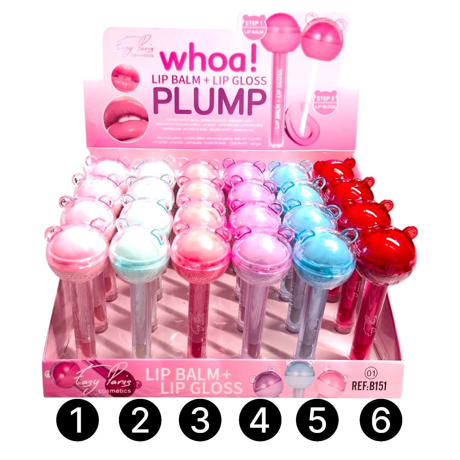 LIP BALM +LIP GLOSS PLUMP