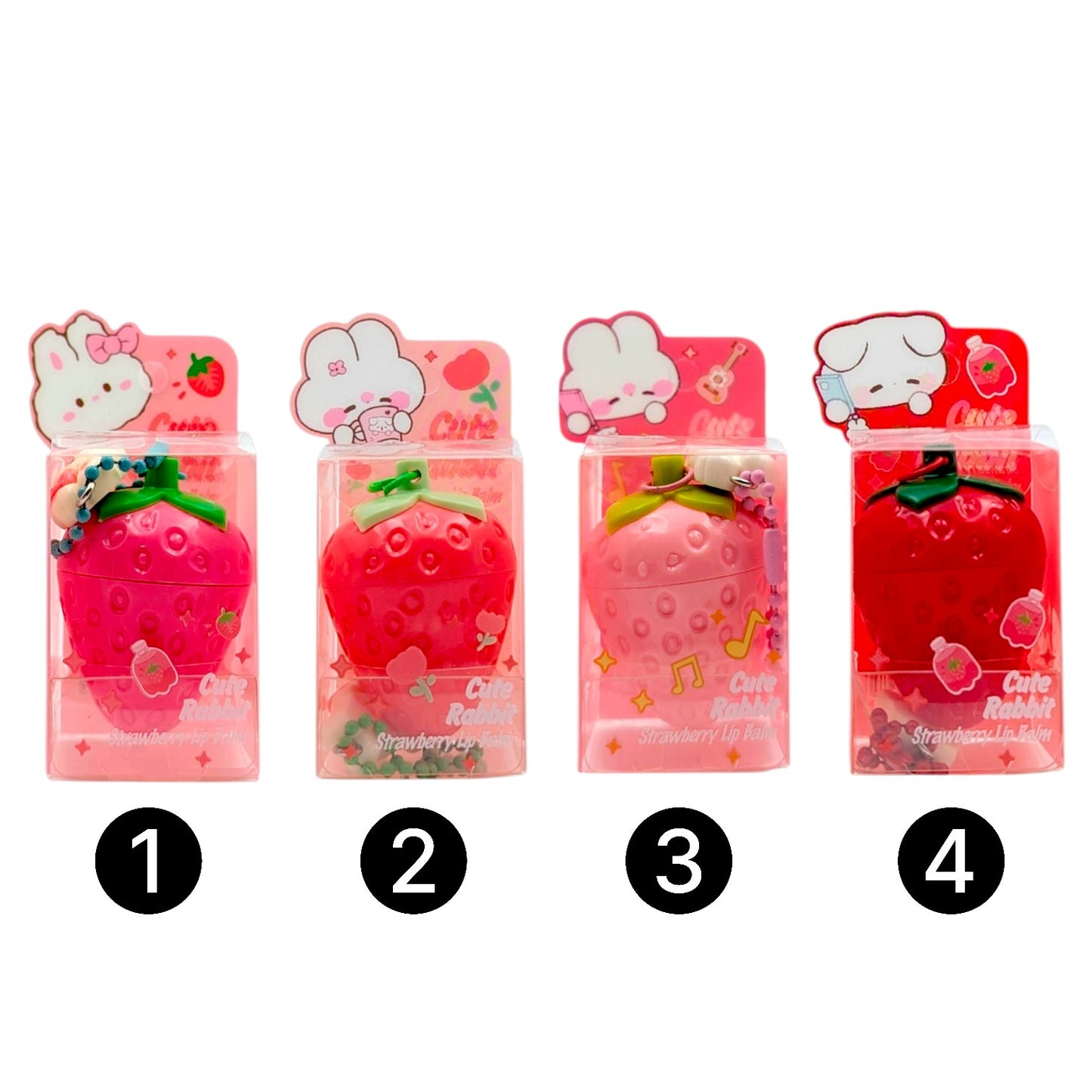 LIP BLAM FRESA CUTE RABBIT