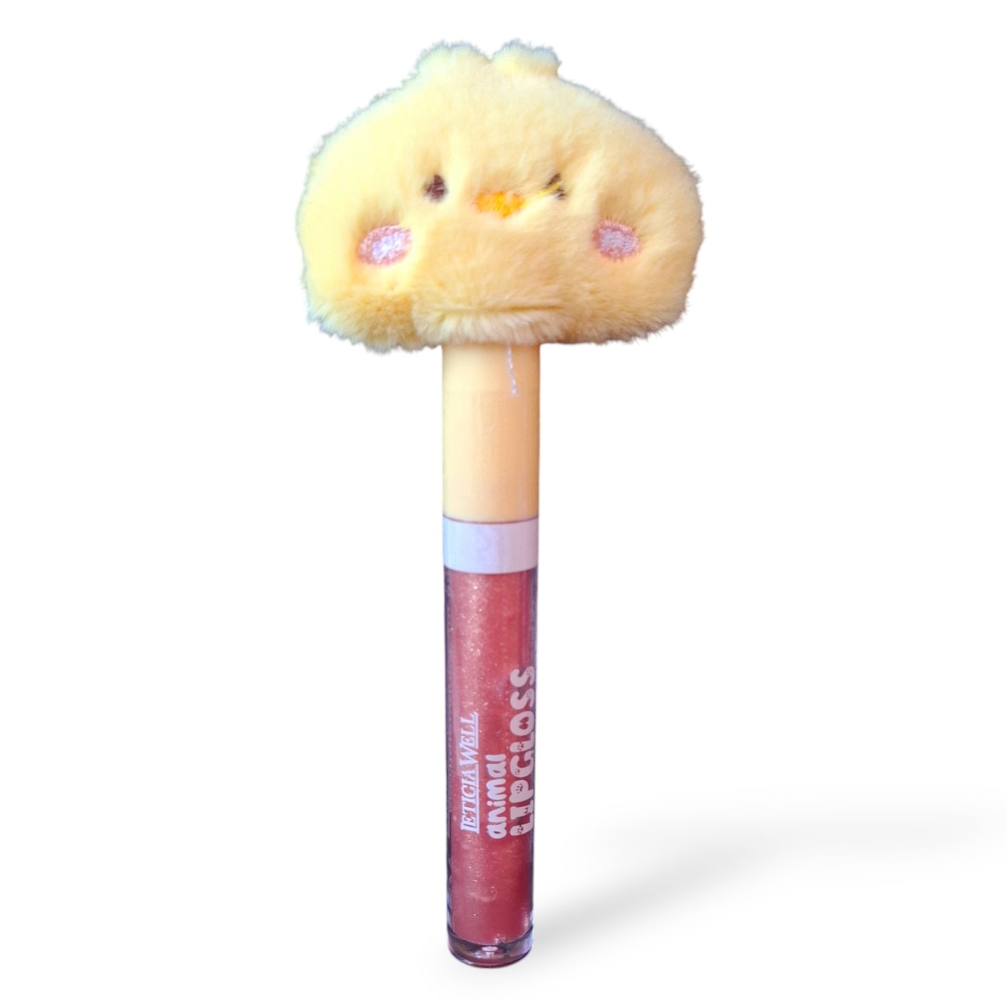 LIP GLOSS BRILLO PELUCHES ANIMALES - PATITO AMARILLO