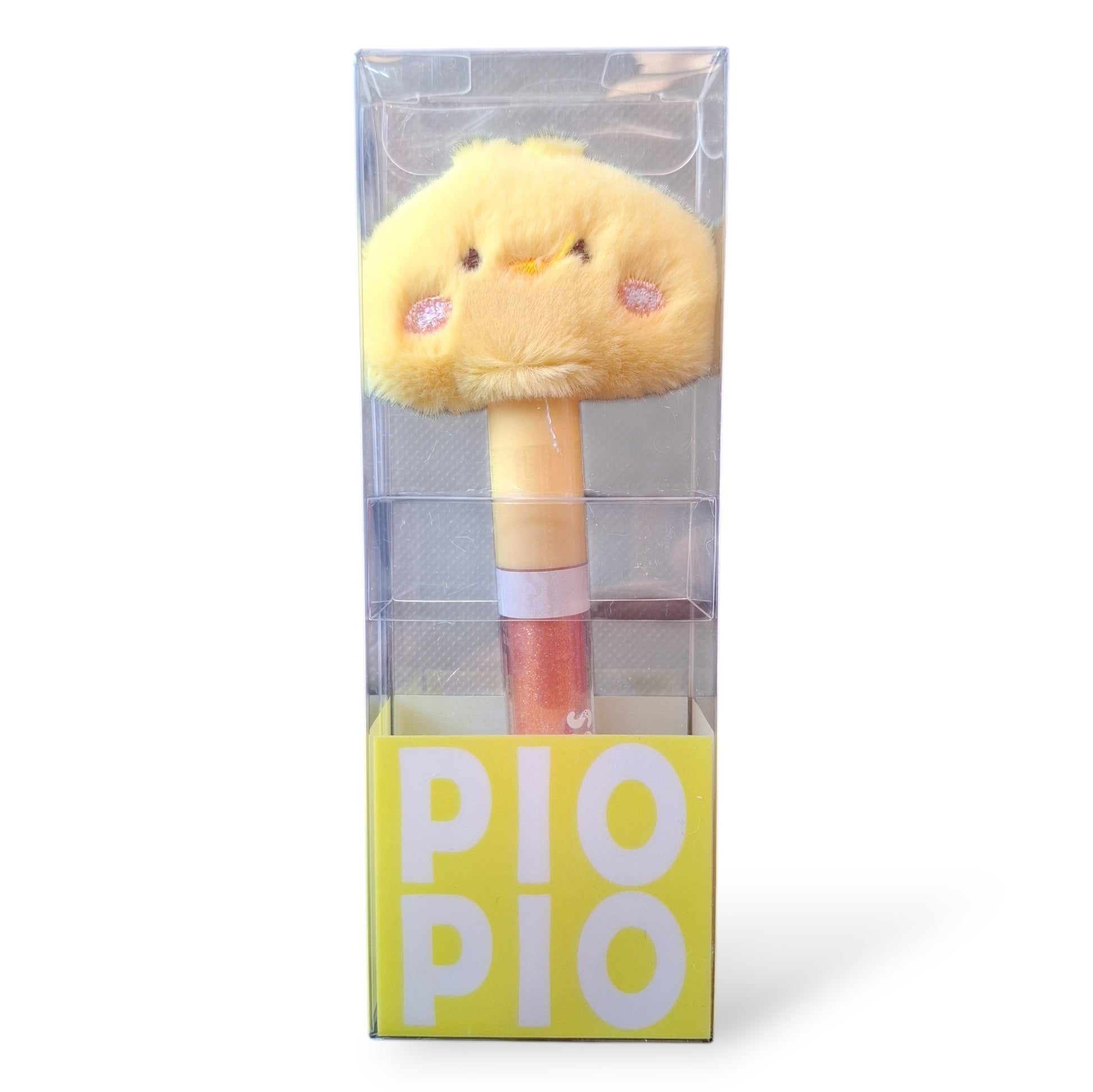 LIP GLOSS BRILLO PELUCHES ANIMALES - PATITO AMARILLO