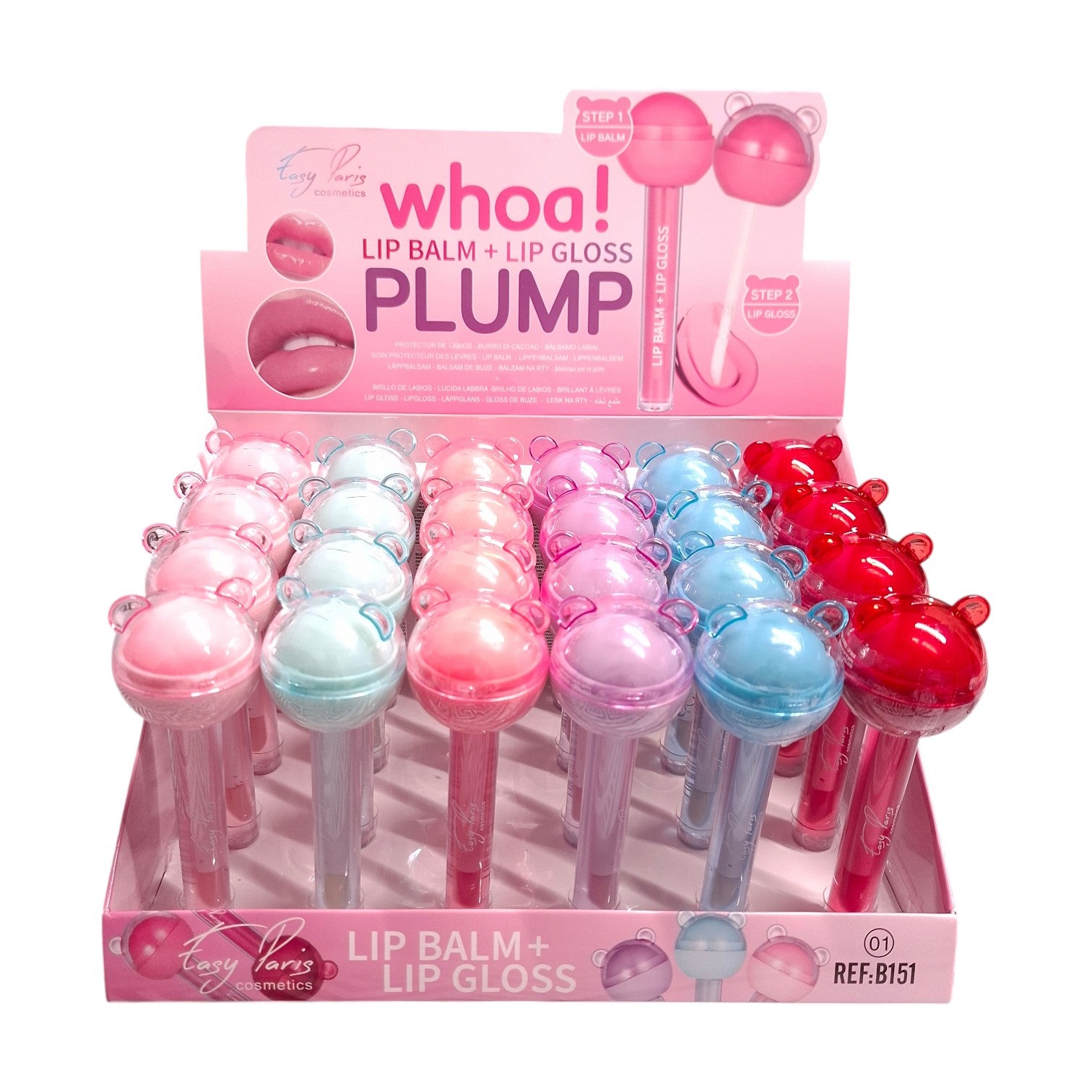 LIP BLAM +LIP GLOSS PLUMP